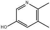 3-Hydroxy-5,6-dimethylpyridine Struktur