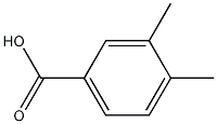 3,4-Dimethylbenzoic acid Struktur