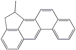 Benz(J)aceanthrylene, 1,2-dihydromethyl- Struktur