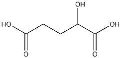 2-Hydroxyglutaric Acid Struktur