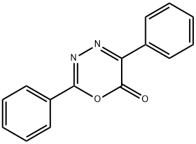 2,5-Diphenyl-6H-1,3,4-oxadiazin-6-one Struktur