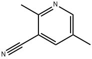 3-Cyano-2,5-dimethylpyridine Struktur