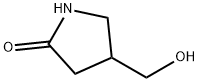 4-(hydroxymethyl)pyrrolidin-2-one Struktur