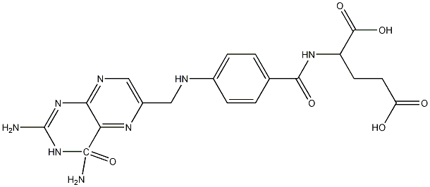 4-Aminofolic acid Struktur