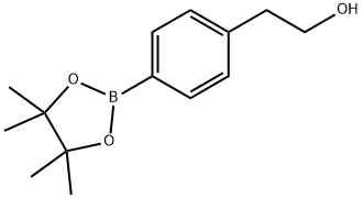 2-(4-(4,4,5,5-Tetramethyl-1,3,2-dioxaborolan-2-yl)phenyl)ethanol Struktur