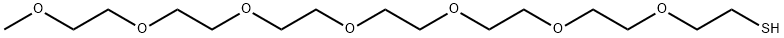 2,5,8,11,14,17,20-Heptaoxadocosane-22-thiol Struktur
