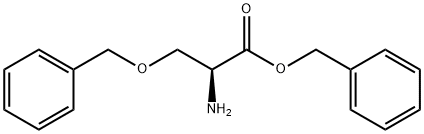 (S)-Benzyl2-amino-3-(benzyloxy)propanoate Struktur