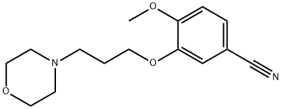 3-(3-morpholinylpropoxy)-4-methoxybenzonitrile