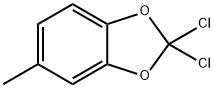 2,2-dichloro-5-methylbenzo[d][1,3]dioxole Struktur