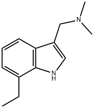 7-ethylgramine Struktur