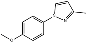 1-(4-Methoxyphenyl)-3-methyl-1H-pyrazole Struktur