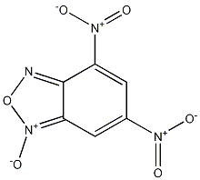 Benzofurazan, 4,6-dinitro-, 1-oxide Struktur