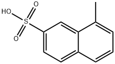 8-Methylnaphthalene-2-sulfonic acid Struktur