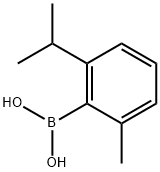 6-Isopropyl-2-methylbenzeneboronic acid Struktur