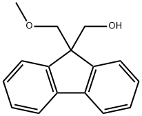 9H-Fluorene-9-methanol,9-(methoxymethyl)- Struktur