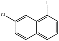 7-Chloro-1-iodonaphthalene Struktur