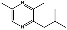 3,5-DIMETHYL-2-ISOBUTYLPYRAZINE Struktur