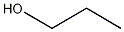 1-Propanol Struktur