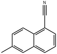 6-Methylnaphthalene-1-carbonitrile Struktur