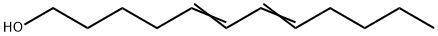 (E,Z)-5,7-Dodecadien-1-ol Struktur