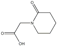 (2-OXOPIPERIDIN-1-YL)ACETIC ACID Struktur