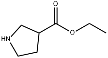 ethyl pyrrolidine-3-carboxylate Struktur