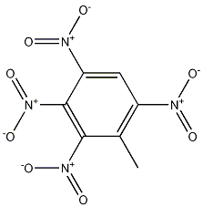 2,3,4,6-Tetranitrotoluene
 Struktur