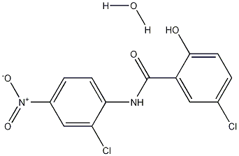 5-氯-N-(2-氯-4-硝基苯基)-2-羥基苯甲酰胺一水合物, 73360-56-2, 結(jié)構(gòu)式