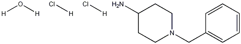 4-AMINO-1-BENZYLPIPERIDINE DIHYDROCHLORIDE HYDRATE Struktur