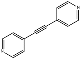 4-(2-pyridin-4-ylethynyl)pyridine Struktur