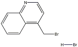 4-(bromomethyl)quinoline, hydrobromide Struktur