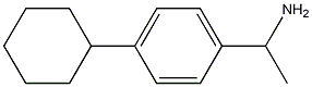 Benzenemethanamine, 4-cyclohexyl-.alpha.-methyl- Struktur