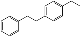 Benzene, 1-ethyl-4-(2-phenylethyl)- Struktur