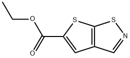 ethyl thieno[3,2-d]isothiazole-5-carboxylate Struktur