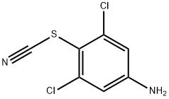 3,5-Dichloro-4-thiocyanatoaniline Struktur