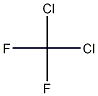 Dichlorodifluoromethane Struktur