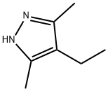 1H-pyrazole, 4-ethyl-3,5-dimethyl- Struktur