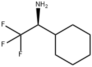 (S)-1-Cyclohexyl-2,2,2-trifluoroethylamine Struktur