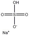 Sodium bisulfate Struktur