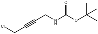 tert-Butyl (4-chloro-2-butyn-1-yl)carbamate Struktur