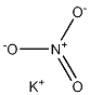 Potassium nitrate Struktur