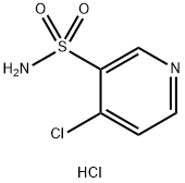 4-Chloro-3-pyridinesulfonamide hydrochloride,98% Struktur