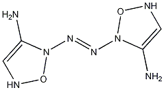 5,5'-Azobis(4-amino-1,2,5-oxadiazole) Struktur