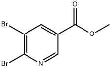 Methyl 5,6-dibromonicotinate Struktur