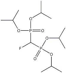 Tetraisopropyl Fluoromethylenediphosphonate Struktur