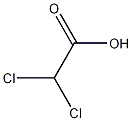 2,2-Dichloroacetic acid Struktur