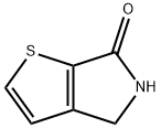 4,5-Dihydrothieno[2,3-c]pyrrol-6-one Struktur