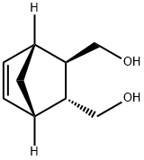 (1R,2R,3R,4S)-bicyclo[2.2.1]hept-5-ene-2,3-diyldimethanol Struktur