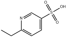 6-Ethylpyridine-3-sulfonic acid Struktur