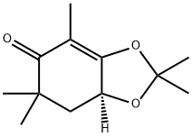 2,2,4,6,6-Pentamethyl-7,7a-dihydro-6H-benzo[1,3]dioxol-5-one Struktur